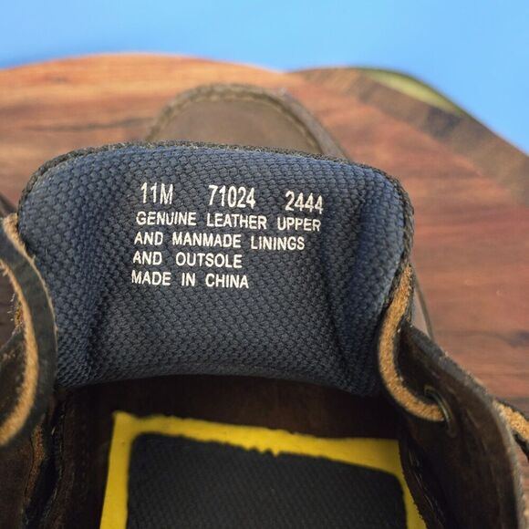 Timberland Echo Bay Top-Sider Deck Boat Shoes Men’s 11M Brown Nubuck #71024 - Picture 8 of 9